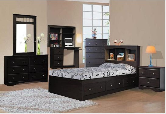 Canadian Made Bedroom Set Dark Oak Colour 5000
