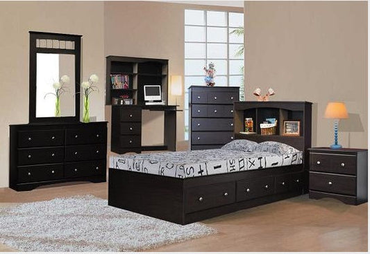 Canadian Made Bedroom Set Dark Oak Colour 5000