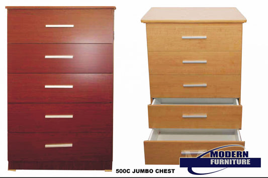 500C 5 Drawer Jumbo Chest