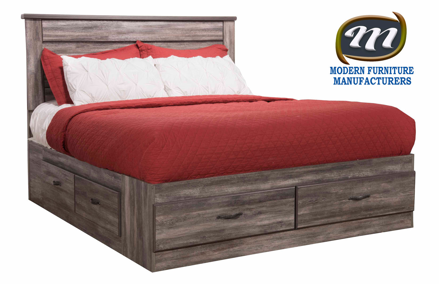 Canadian Made Bed Suede Grey 6720