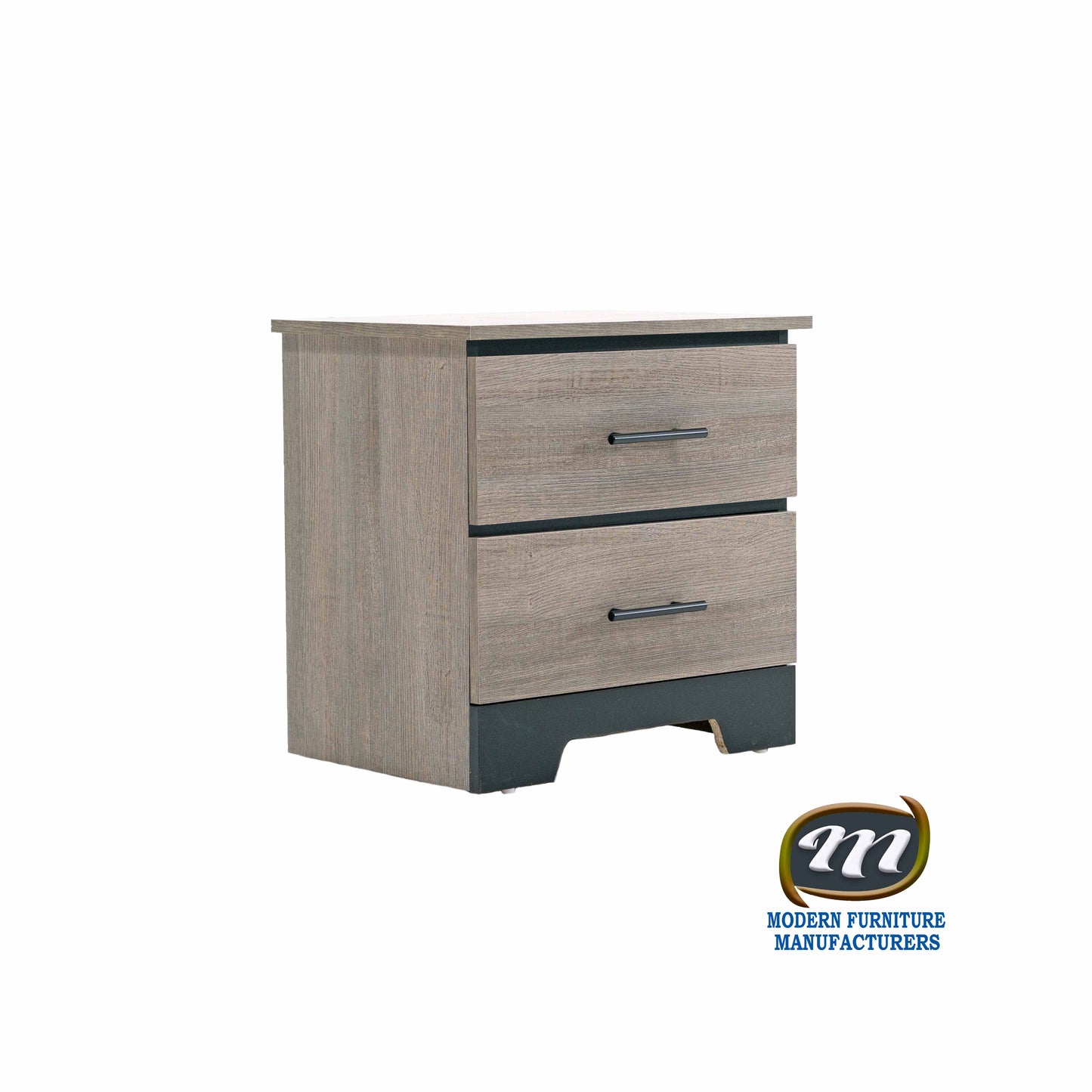Canadian Made Two Tone Bedroom Set Continental Coast & Black 6741