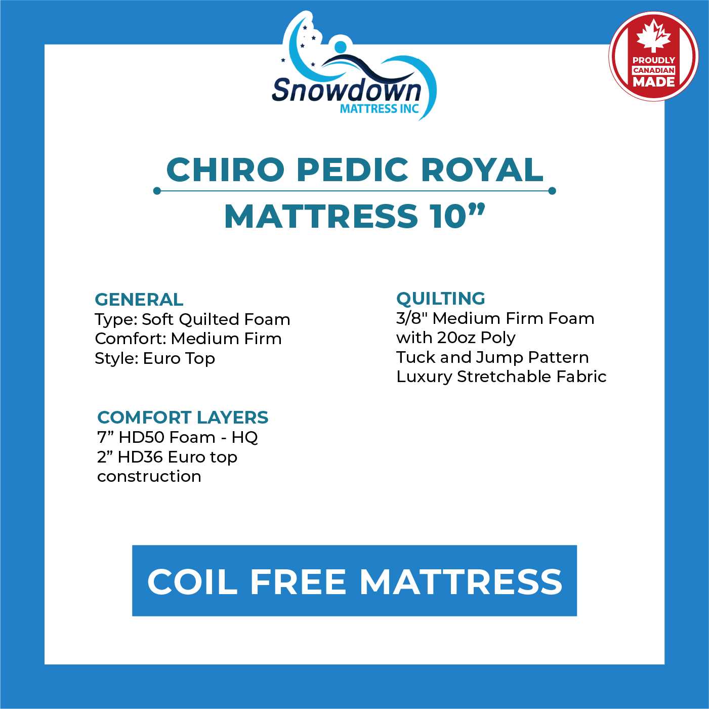 Chiropedic Royal Mattress
