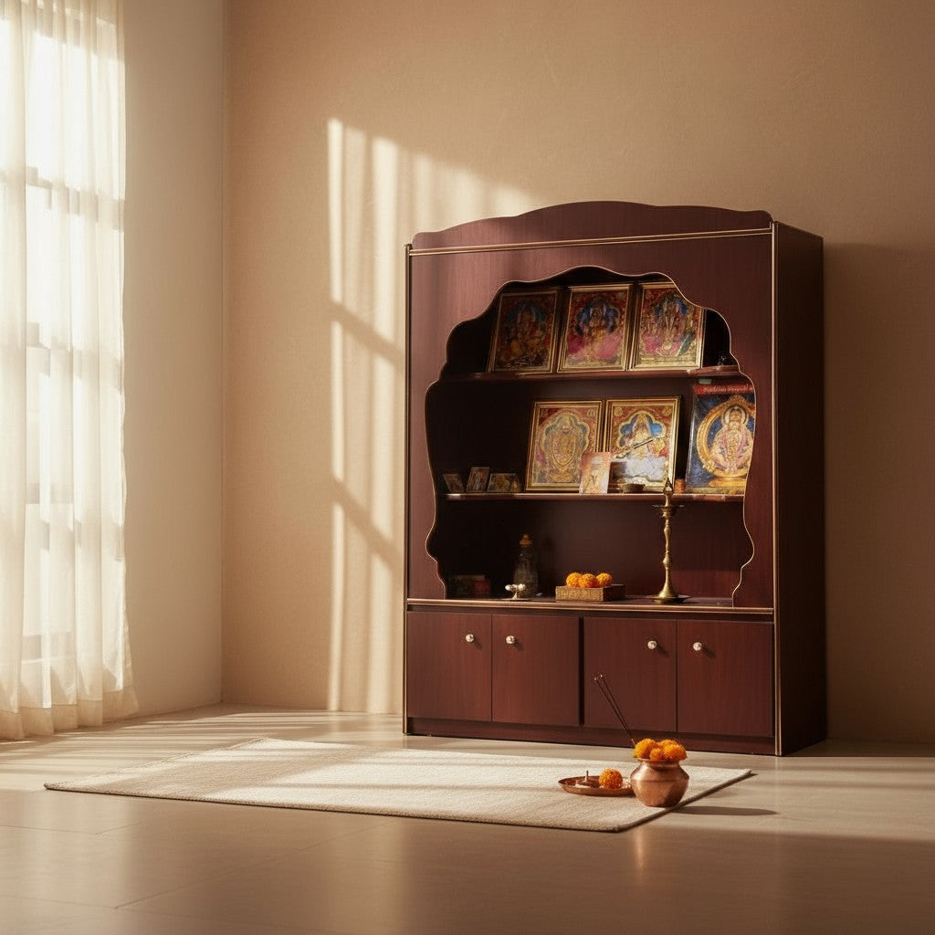 200 Pooja Cabinet