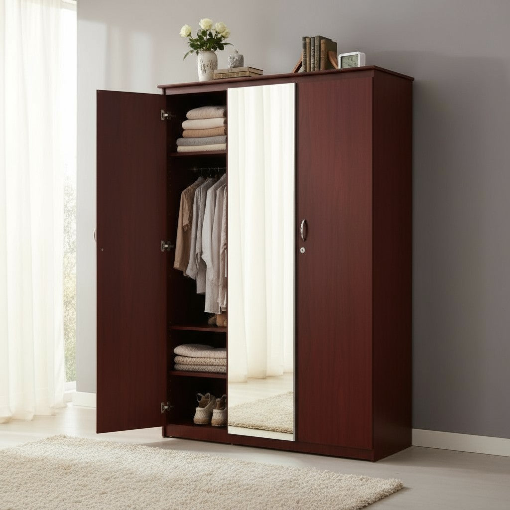 Canadian Made Fully Assembled 3 Door Armoire 335