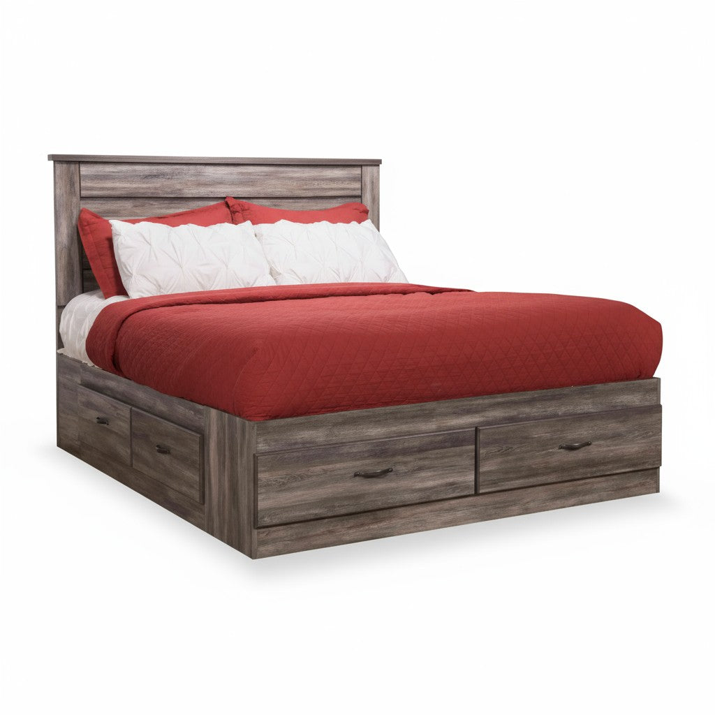 Canadian Made Bed Suede Grey 6720